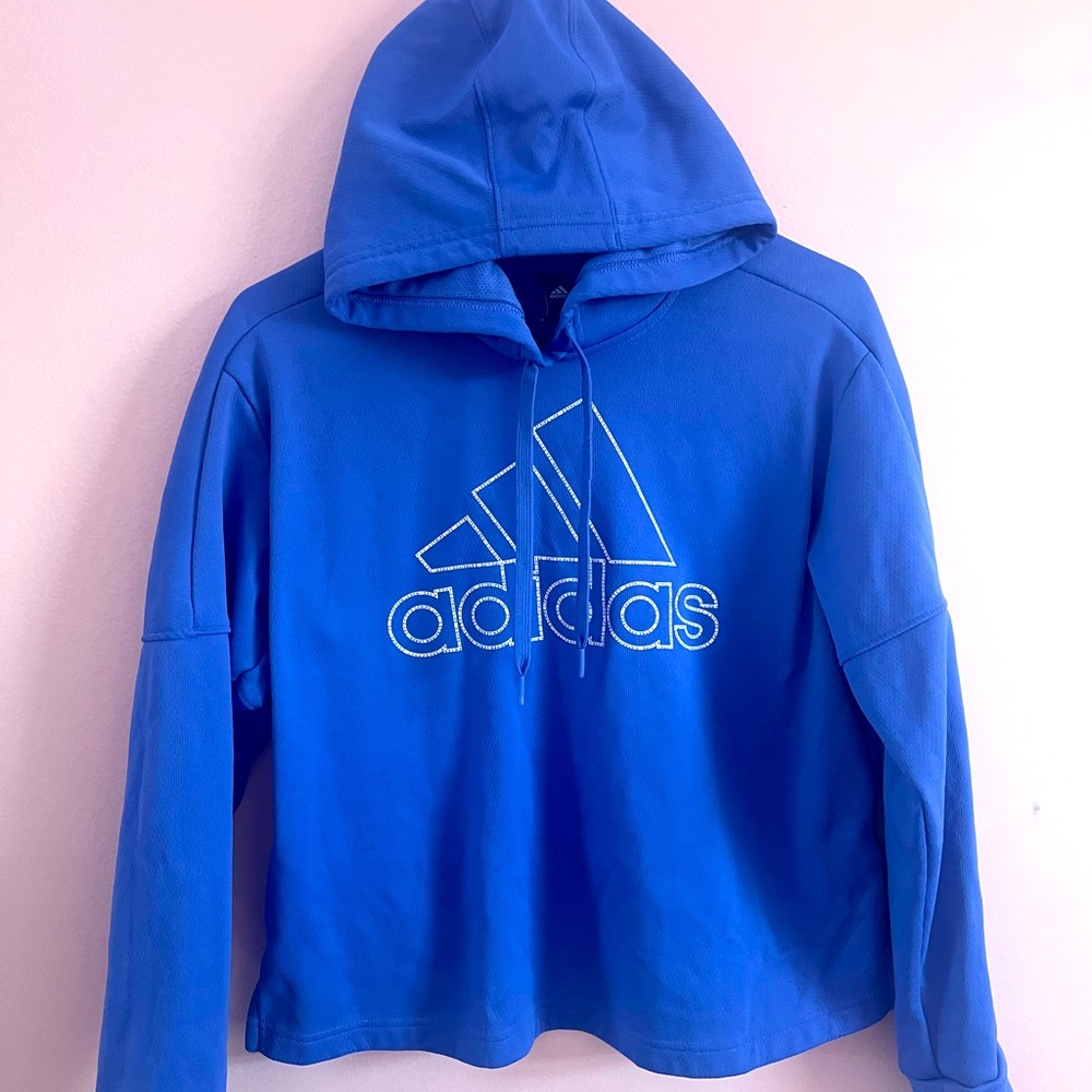 Blue Adidas Hoodie
